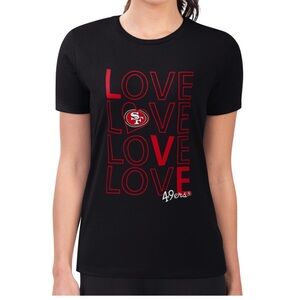 G-III 4HER • Black and White Logo Sweatshirt